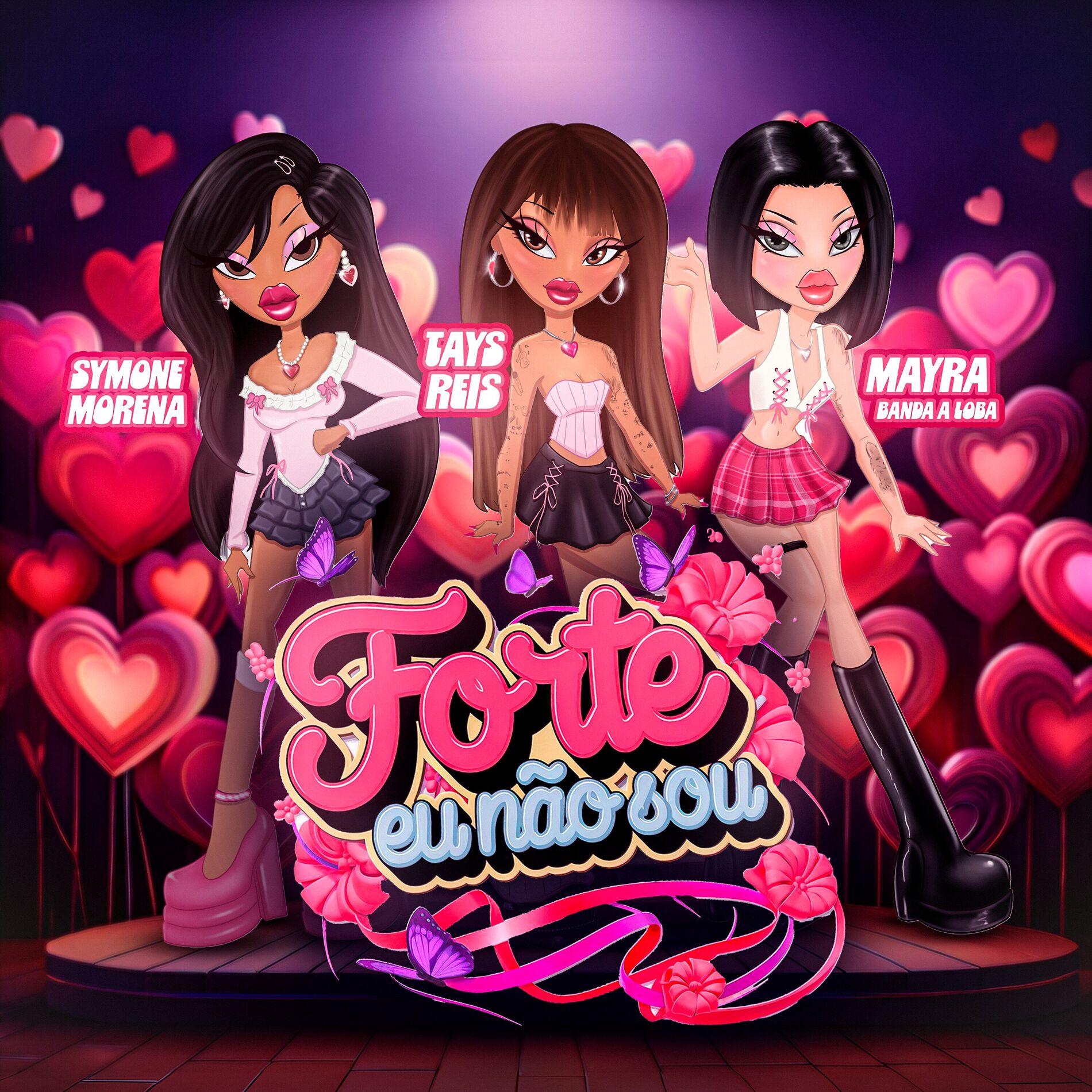 Album cover of Forte Eu Não Sou