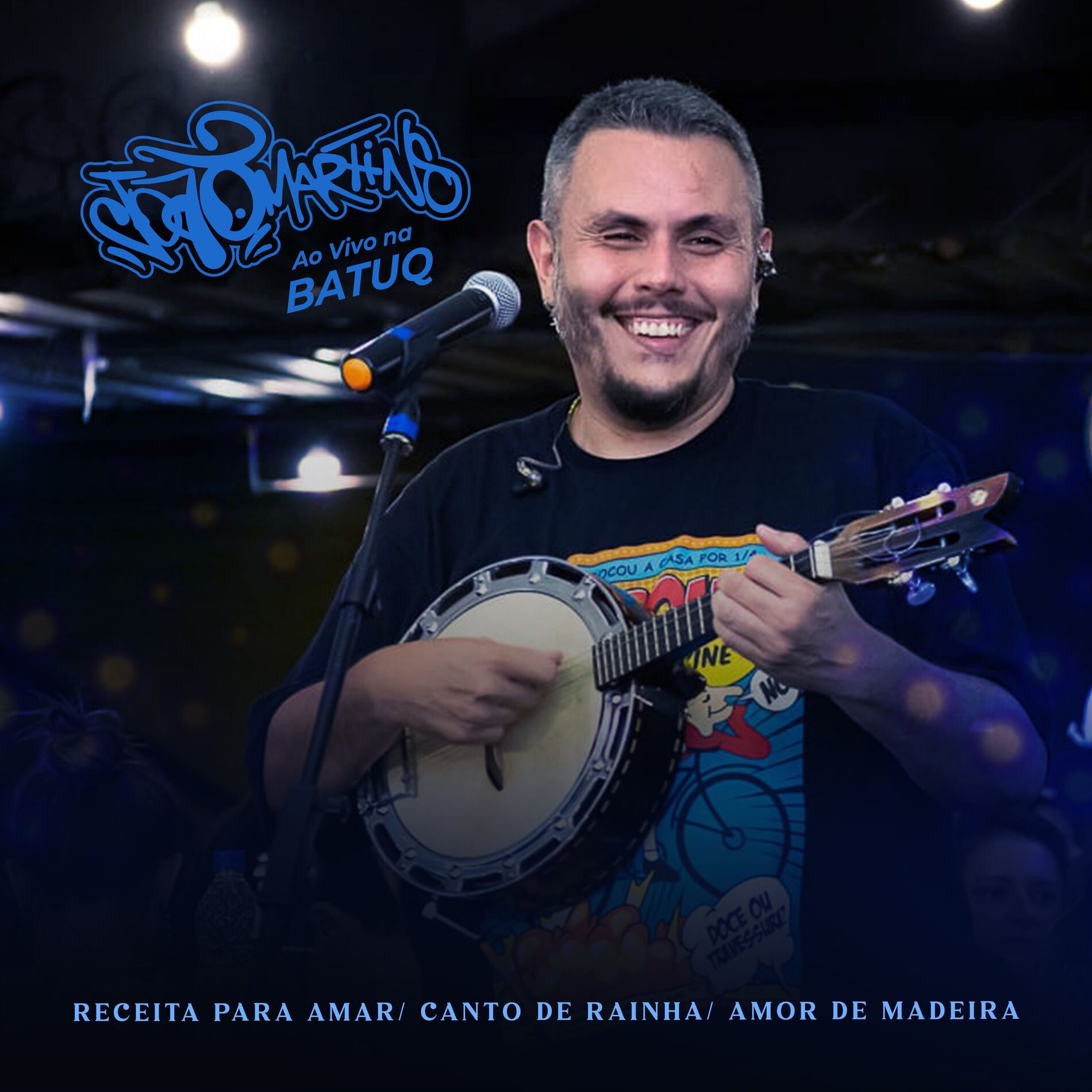 Album cover of Receita Para Amar/ Canto De Rainha/ Amor De Madeira (Ao Vivo na batuq casa de samba)