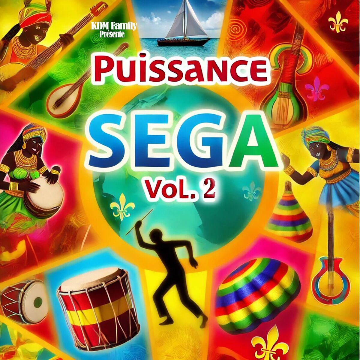 Album cover of Puissance Sega, vol. 2