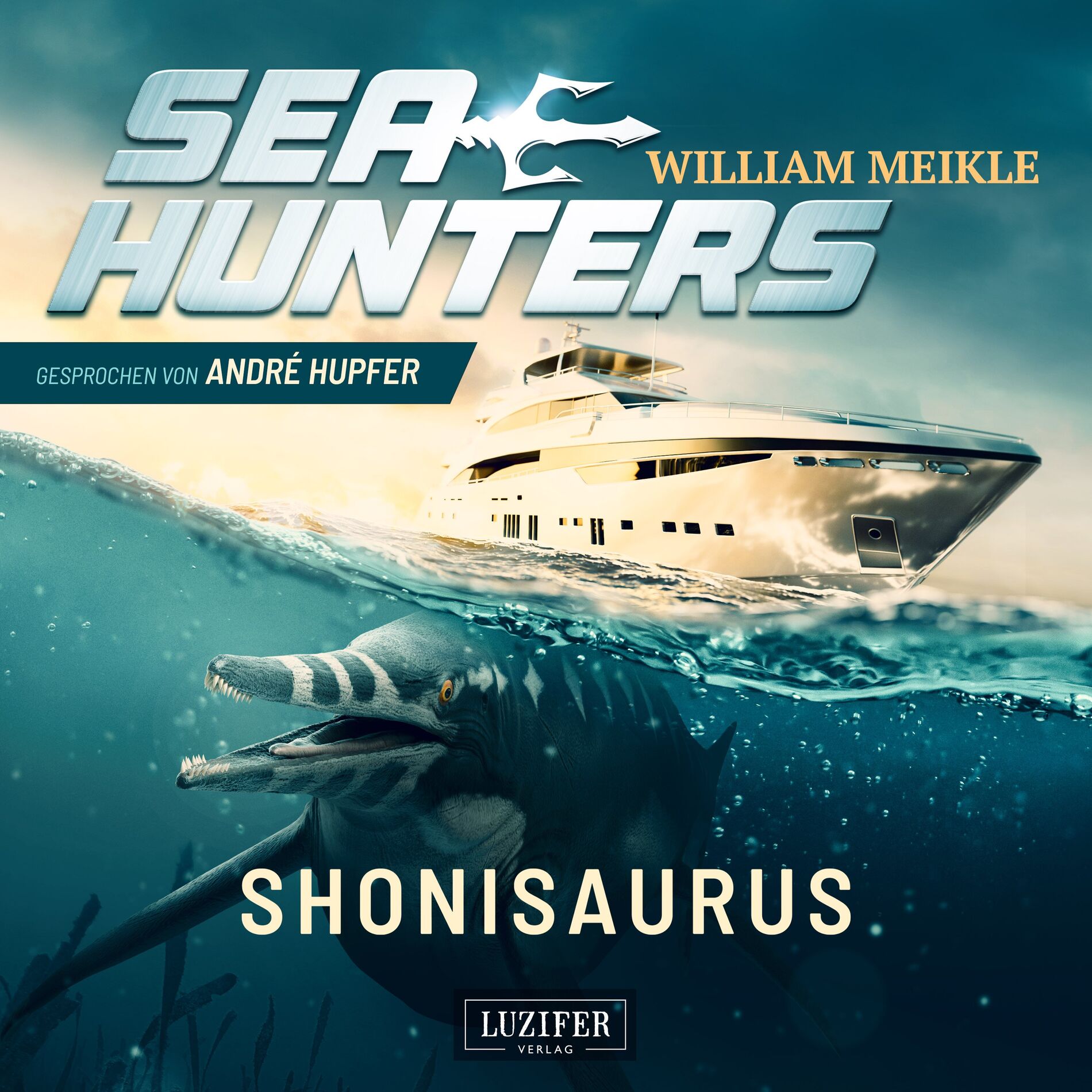 Album cover of SHONISAURUS (Seahunters 1) (SciFi-Horror-Thriller)