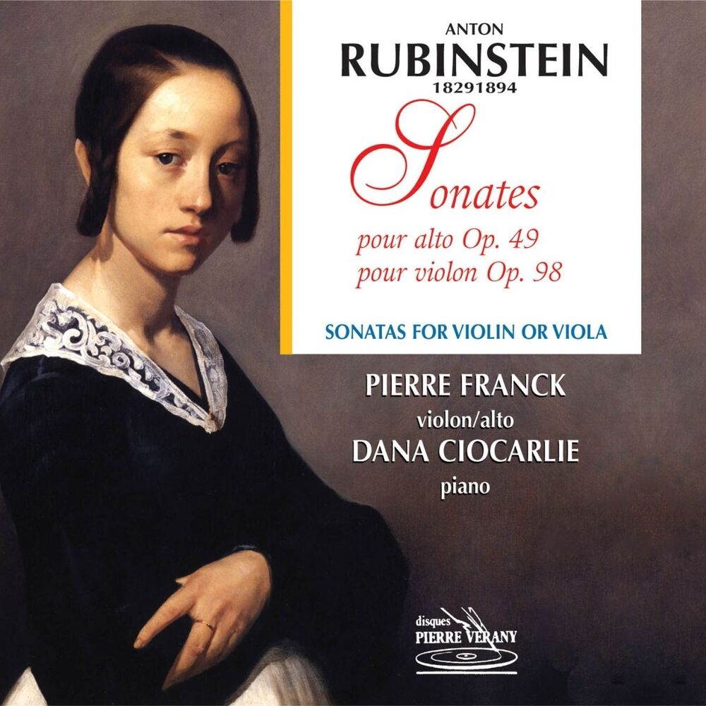 Picture of Rubinstein : Sonates pour alto Op. 49 et pour violon Op. 98