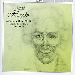 Cover of Haydn: Menuetti, Hob.IX:16