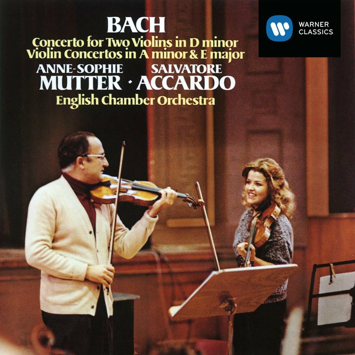 Album cover of Bach, JS: Concerto for Two Violins in D Minor, BWV 1043: II. Largo ma non tanto