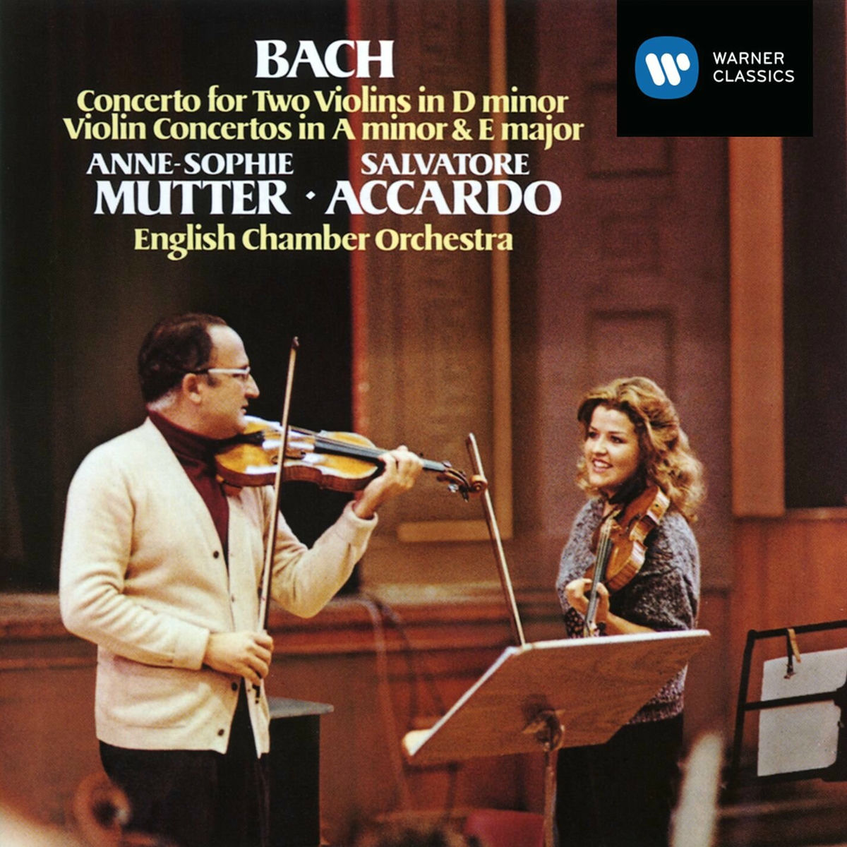 Album cover of Bach: Violin Concertos, BWV 1041 - 1042 & Concerto for Two Violins, BWV 1043