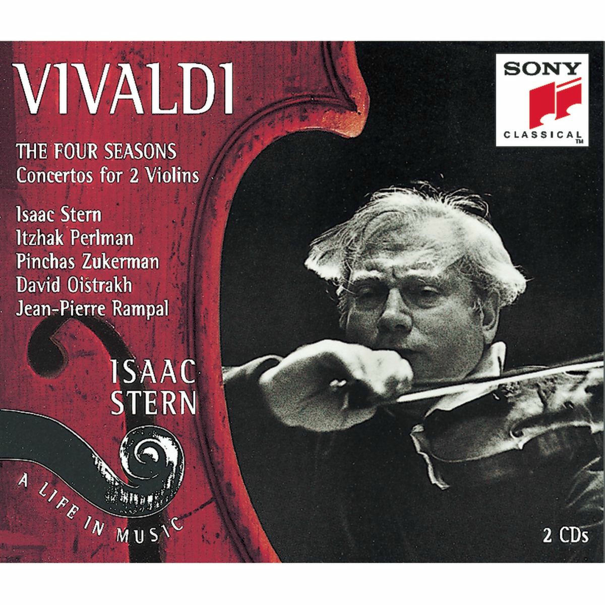 Album cover of Vivaldi: The Four Seasons; Concertos for Two and Three Violins