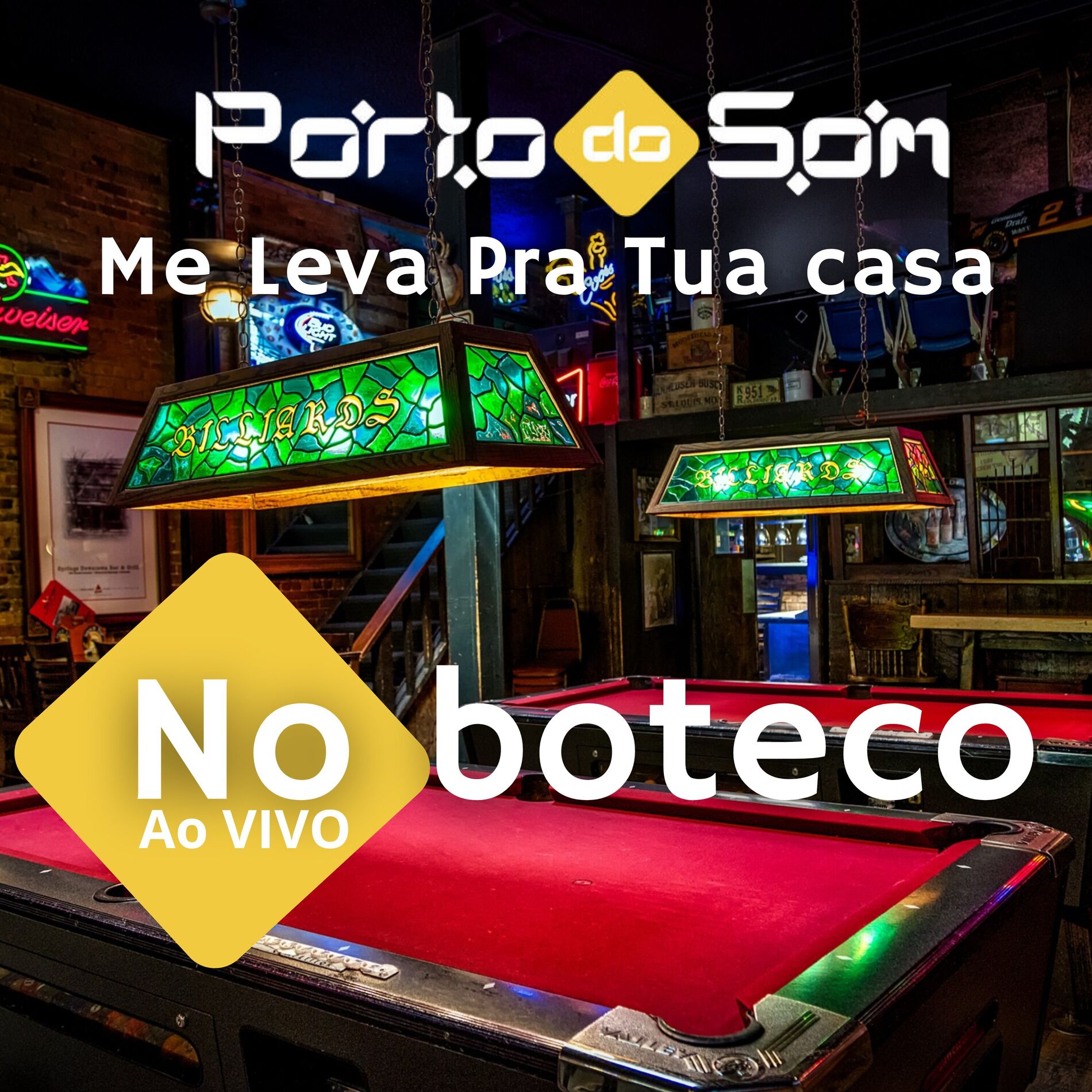 Album cover of Me Leva Pra Tua Casa (No Boteco Ao Vivo)