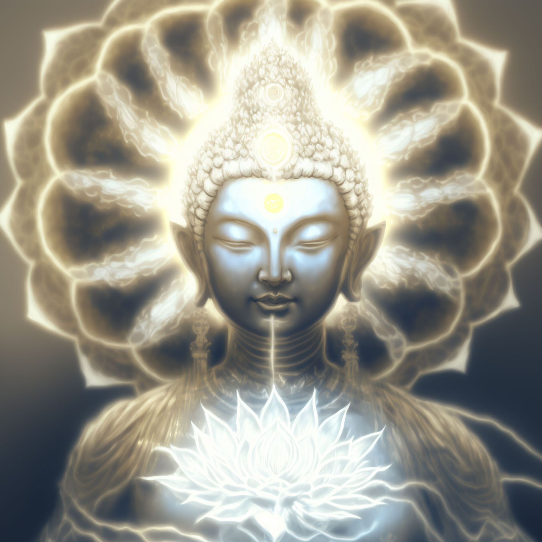 Album cover of Mantra de guérison divine: Flux d'énergie pour l'équilibre intérieur et la paix