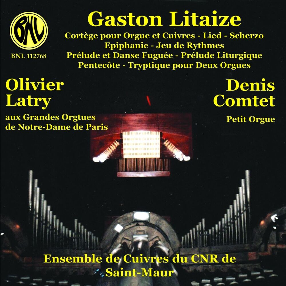 Picture of Gaston Litaize: Oeuvres pour orgue