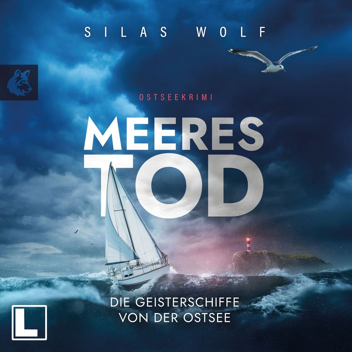 Album cover of Meerestod - Die Geisterschiffe von der Ostsee - Sönke Petersen, Band 3 (ungekürzt)