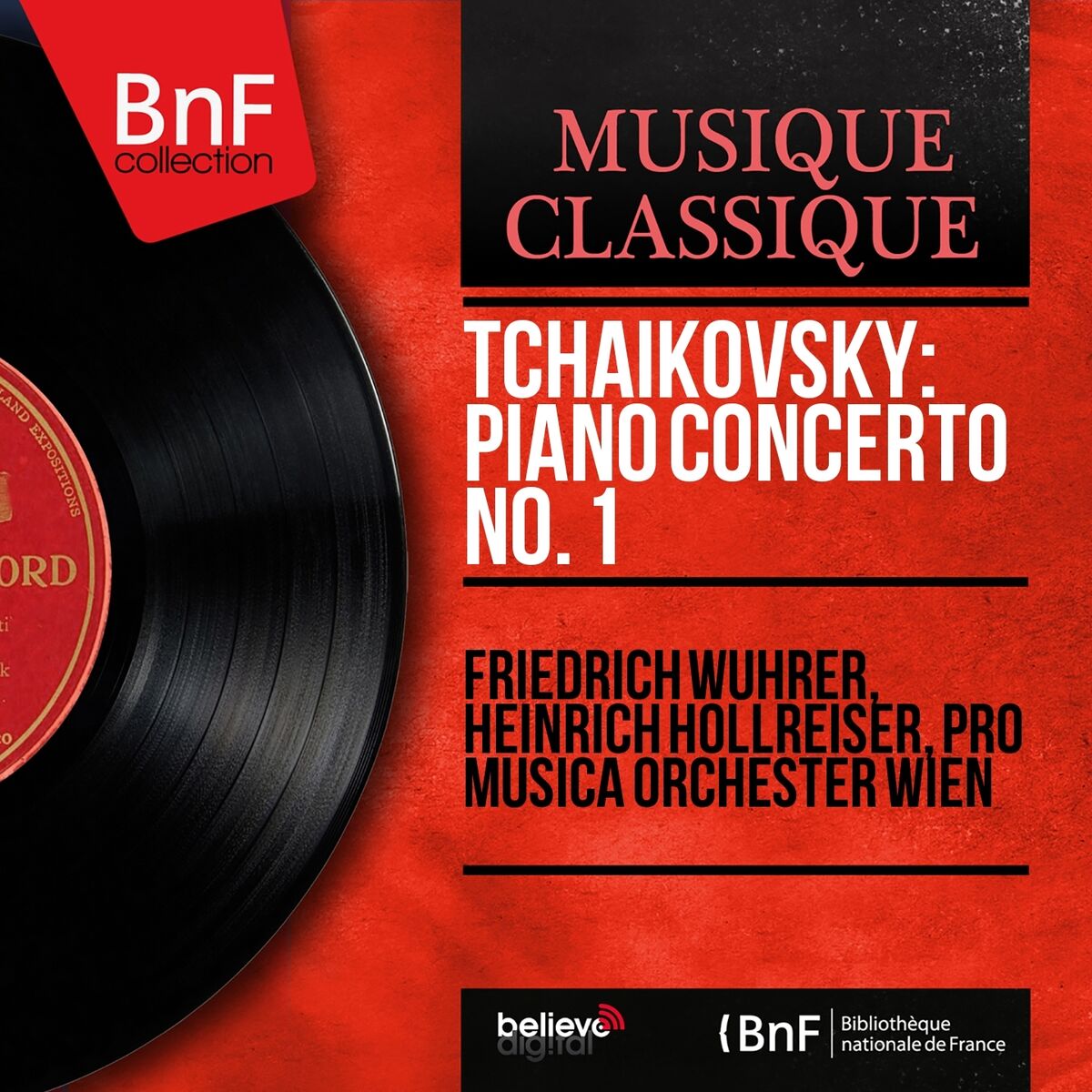 Album cover of Tchaikovsky: Piano Concerto No. 1 (Mono Version)