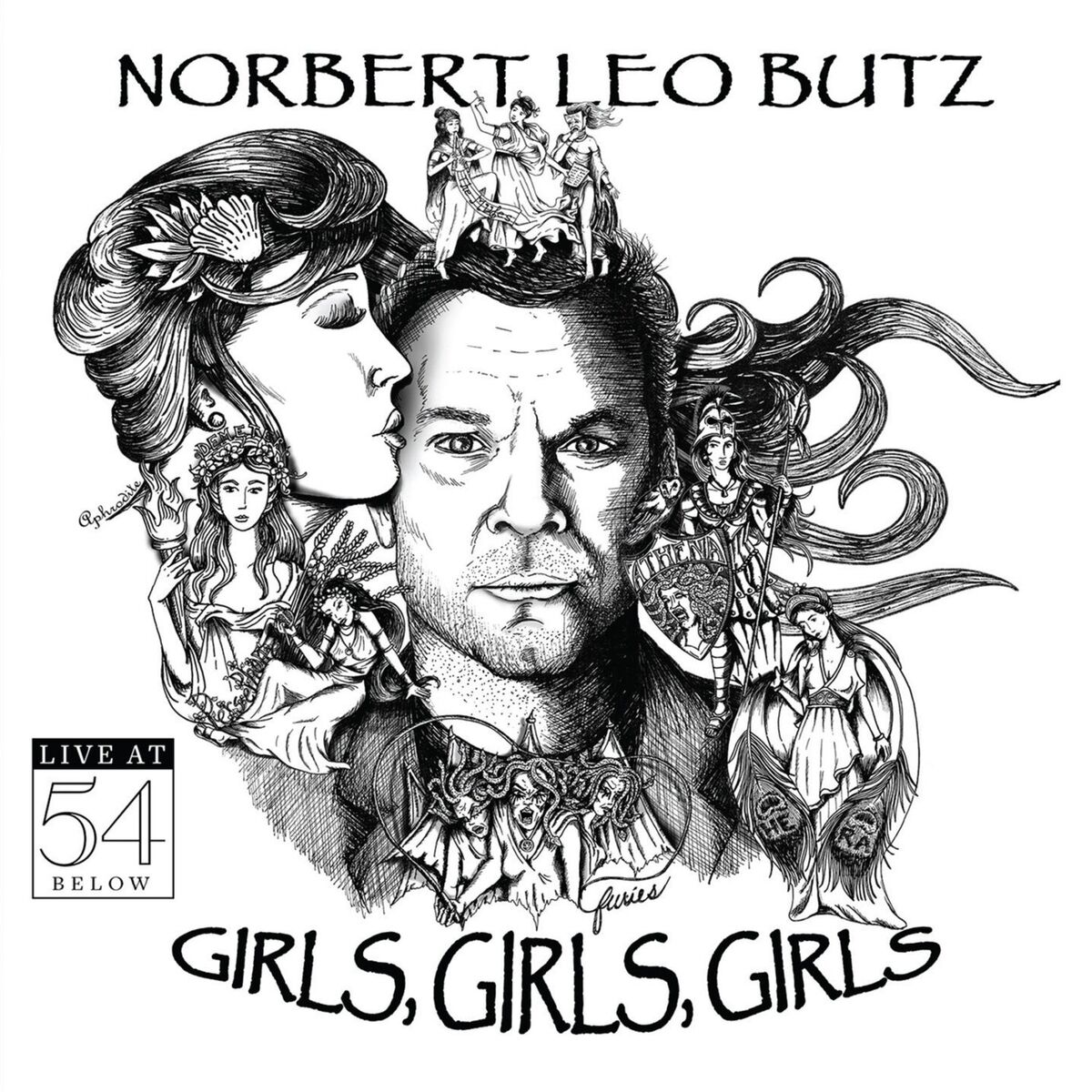 Album cover of Girls Girls Girls: Live at 54 Below