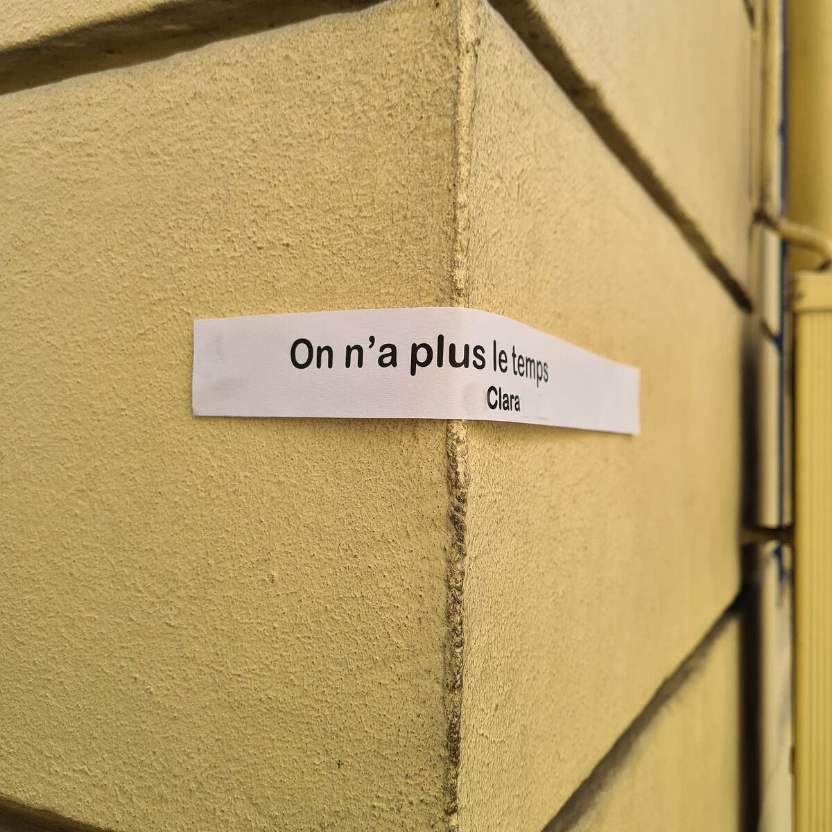 Album cover of On n'a plus le temps
