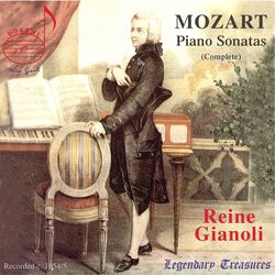Cover of Reine Gianoli, Vol. 1: Complete Mozart Piano Sonatas