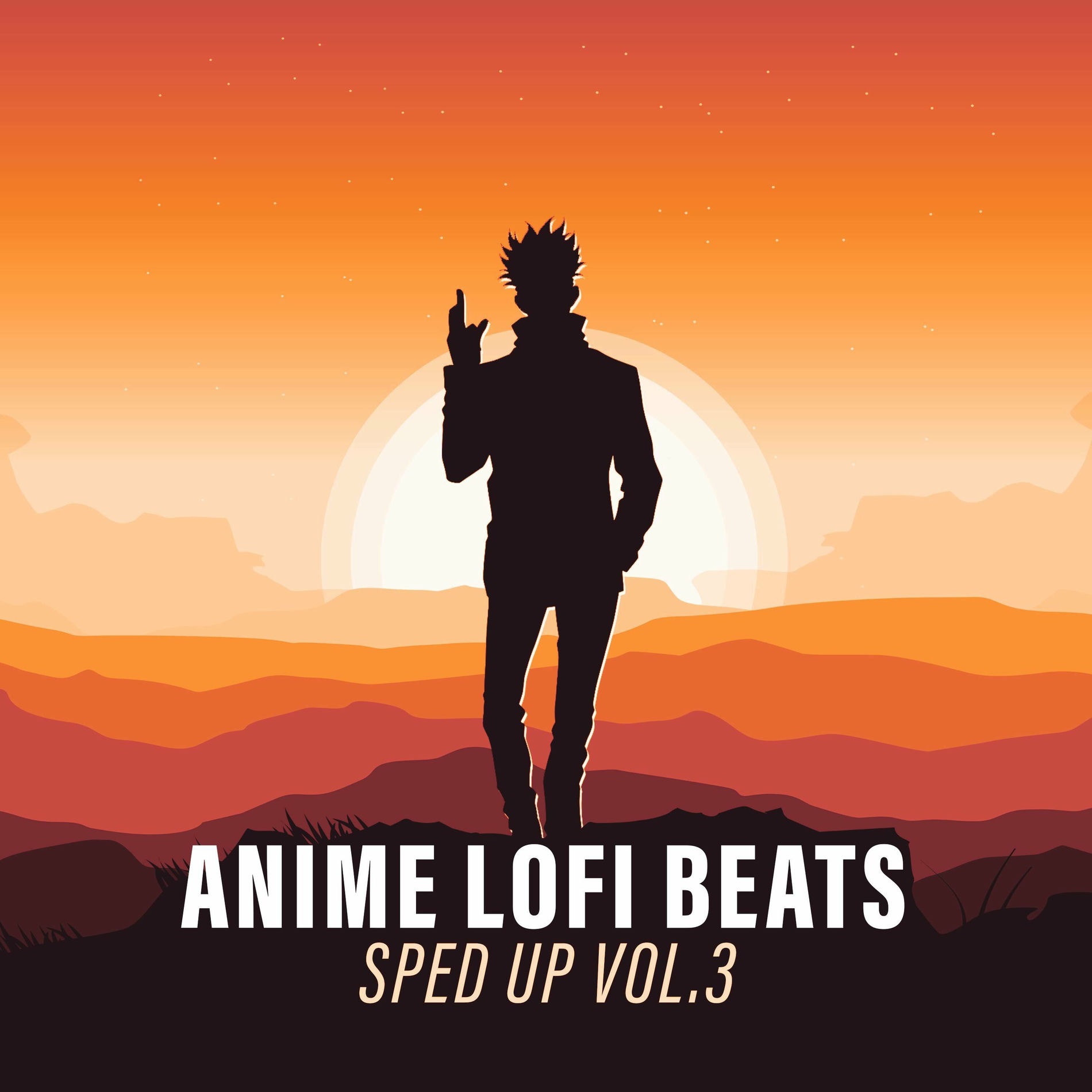 Album cover of Anime Lofi Beats - Sped Up Vol.3