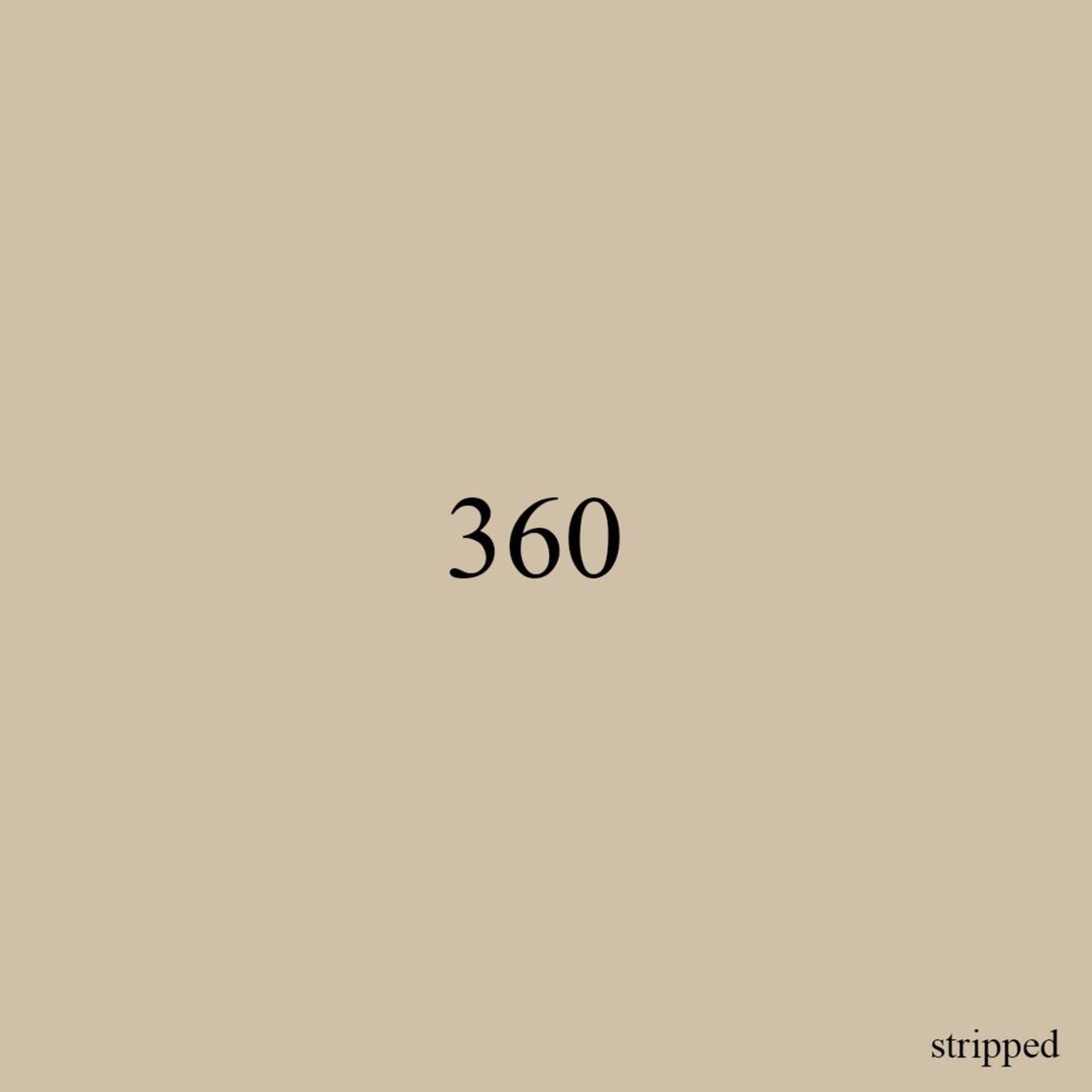 Album cover of 360 stripped
