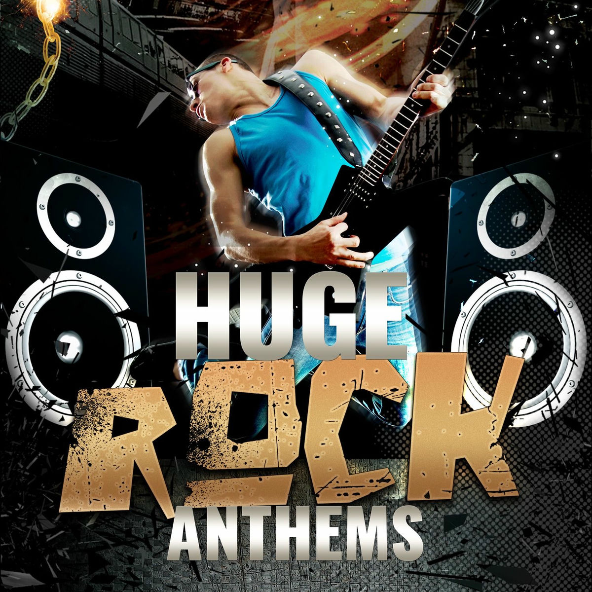 Album cover of Huge Rock Anthems