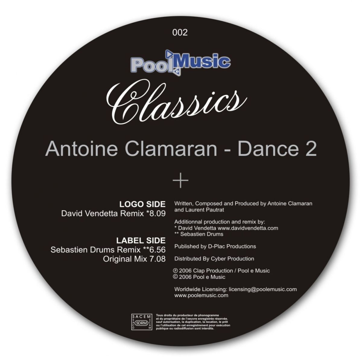 Album cover of Dance 2