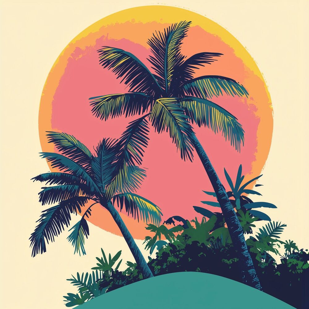 Picture of Swaying Palms