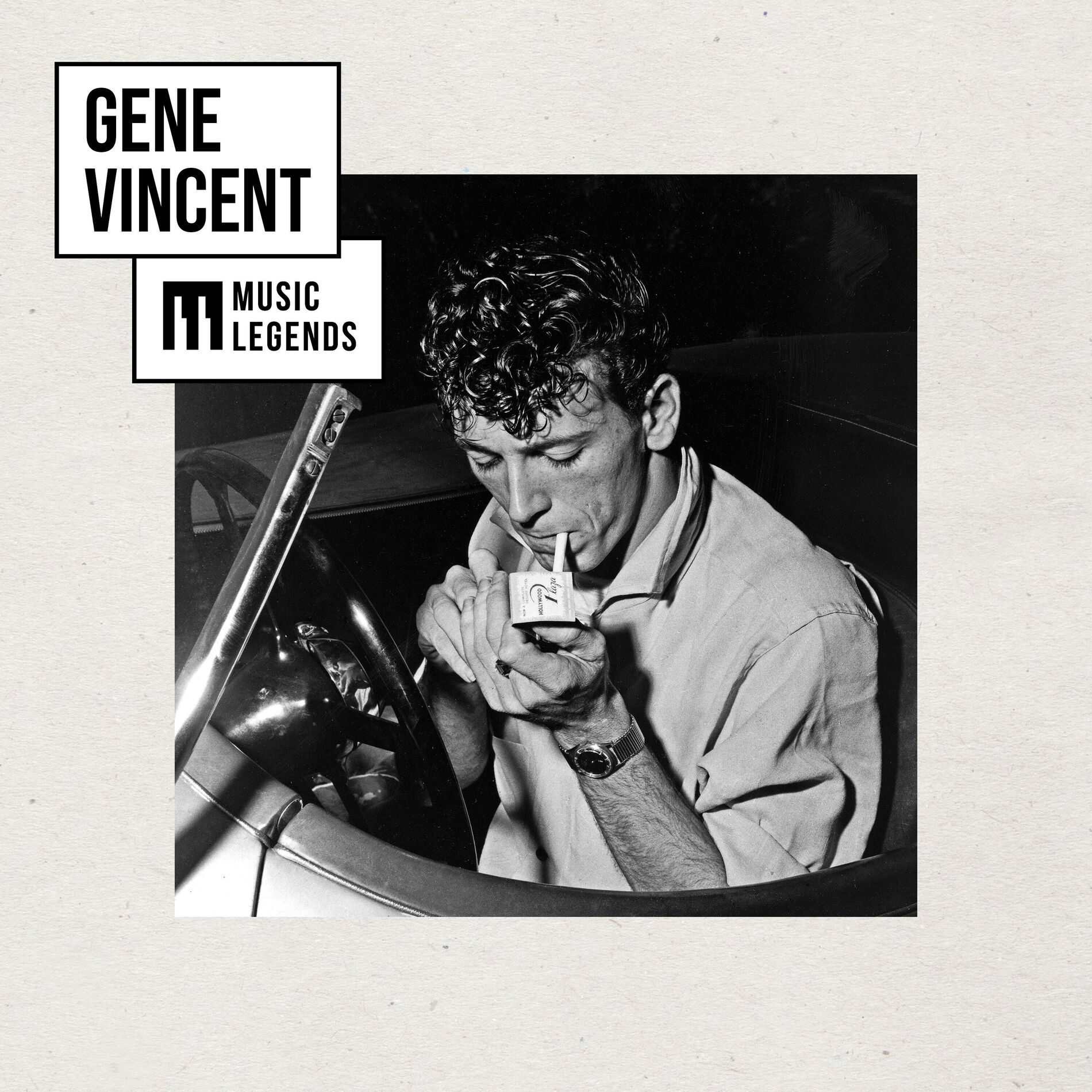 Album cover of Music Legends Gene Vincent: The Rockabilly Icon