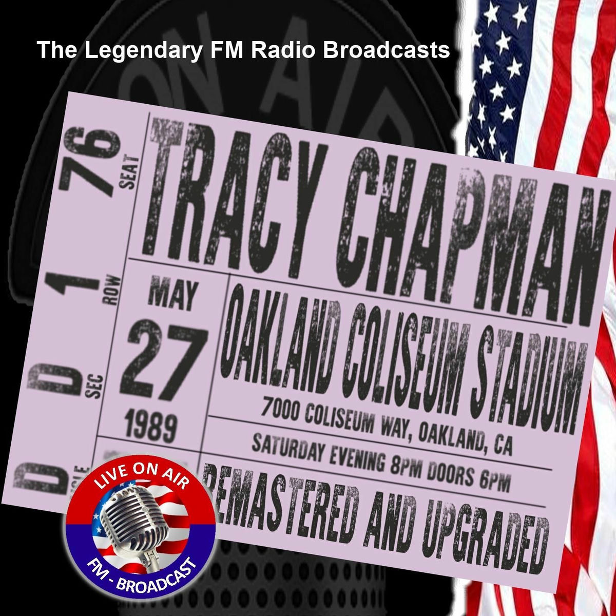 Album cover of Legendary FM Broadcasts - Oakland Coliseum Stadium, CA 27th May 1989