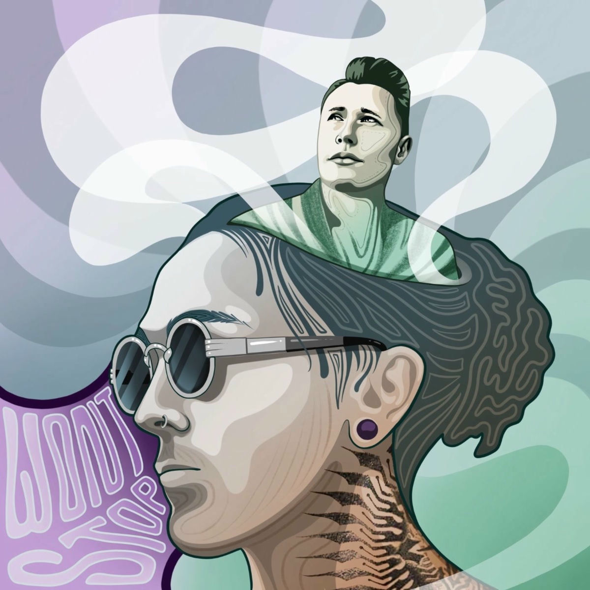 Album cover of Won't Stop