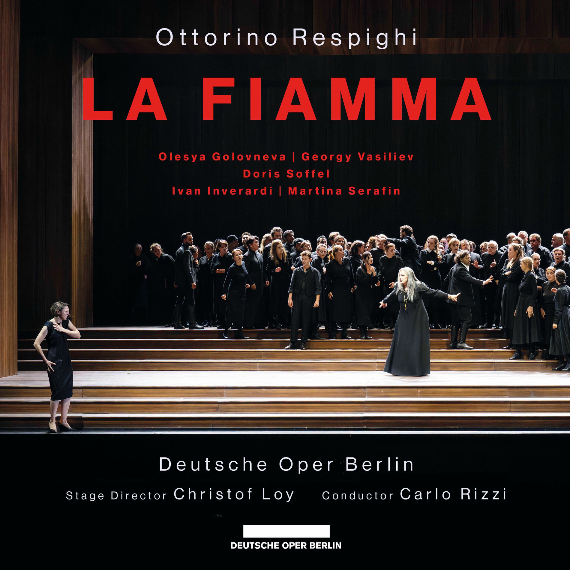 Album cover of Respighi: La Fiamma
