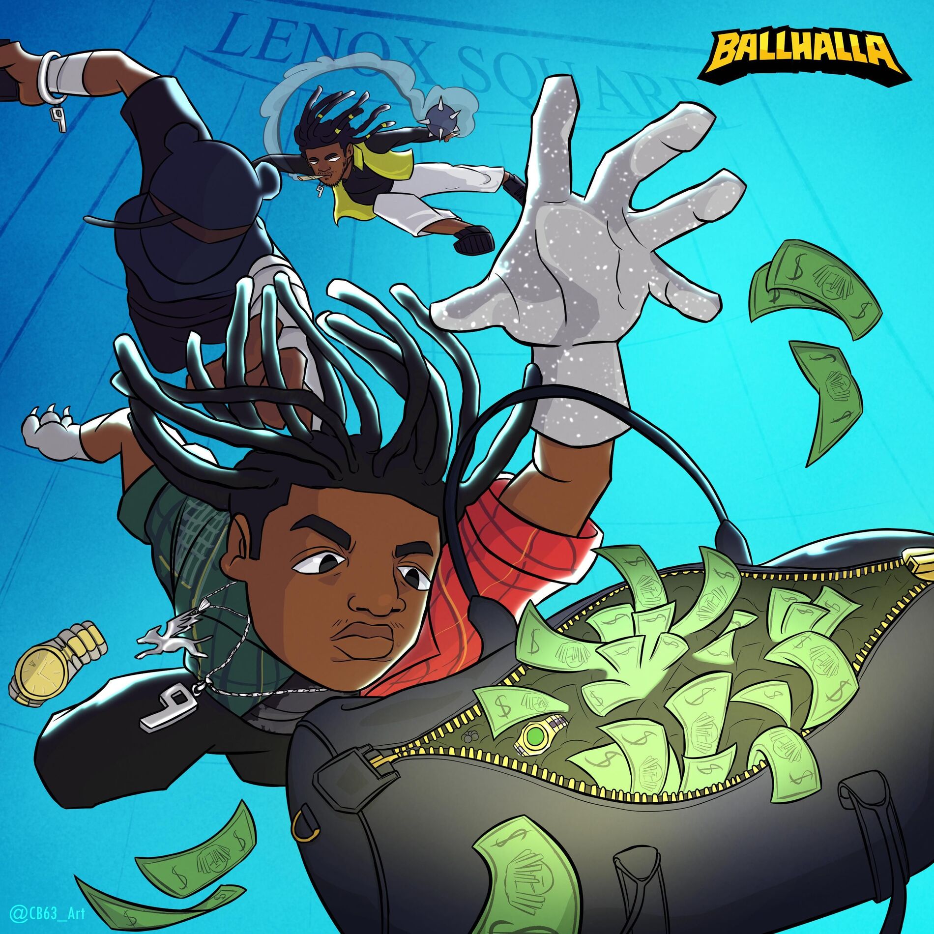 Album cover of Ballhalla (feat. House 9 Jayxin, Kenny Mason & 1lovewapo)