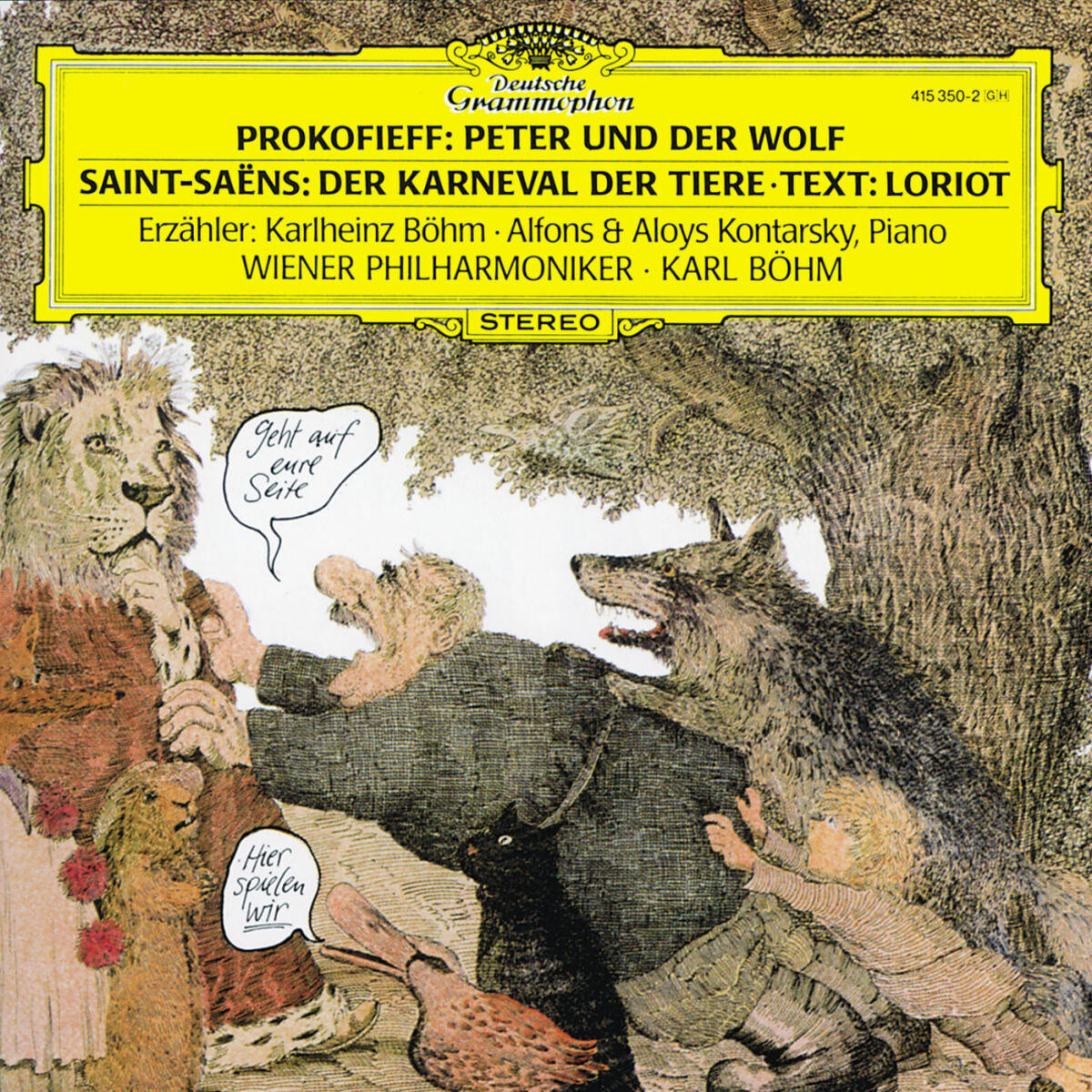 Album cover of Prokofiev: Peter und der Wolf / Saint-Saëns: Der Karneval der Tiere