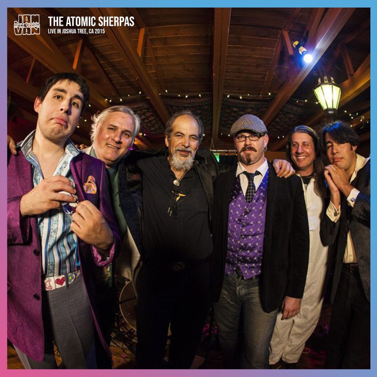 Album cover of Jam in the Van - The Atomic Sherpas (Live Session, Joshua Tree, CA, 2015)