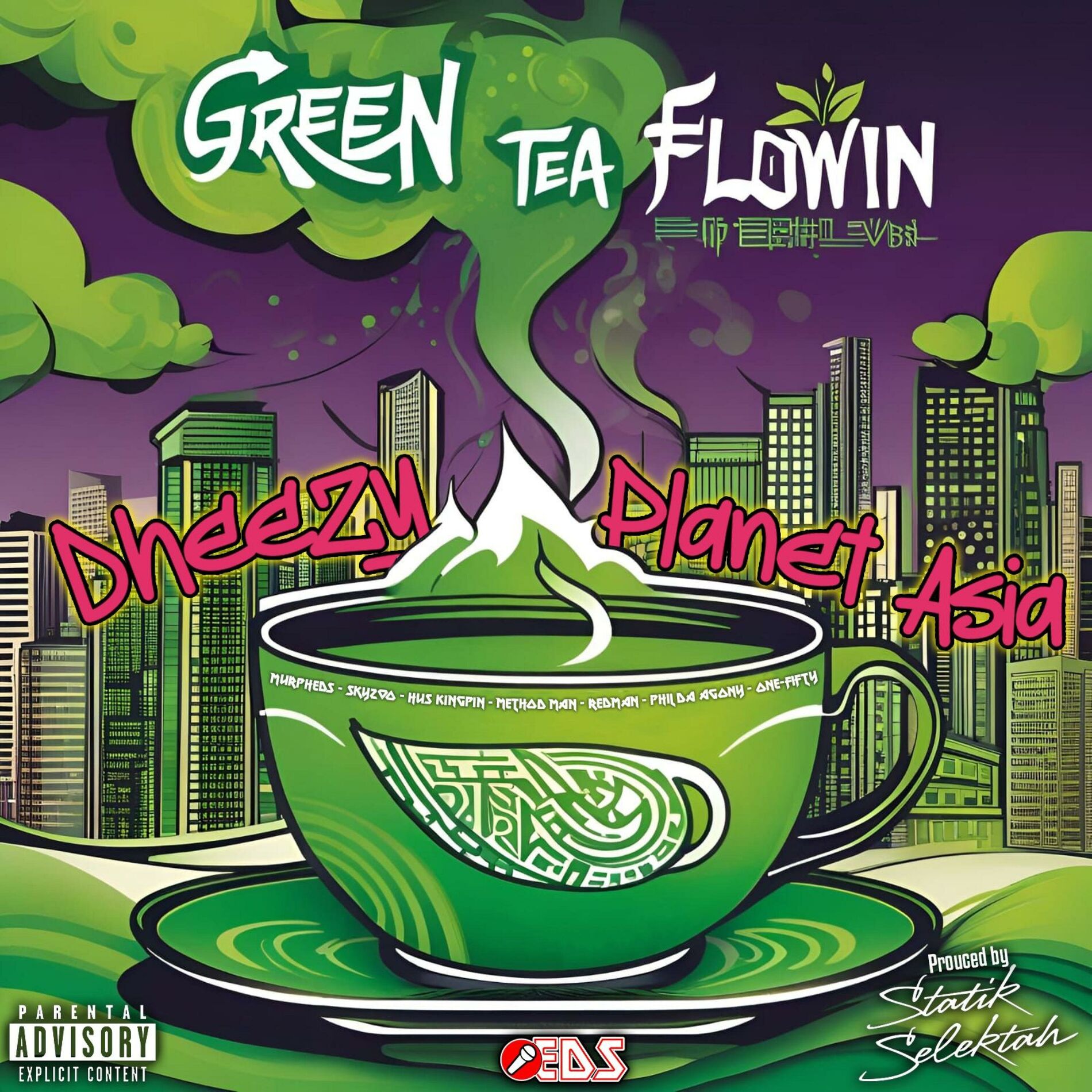 Album cover of Green Tea Flowin'