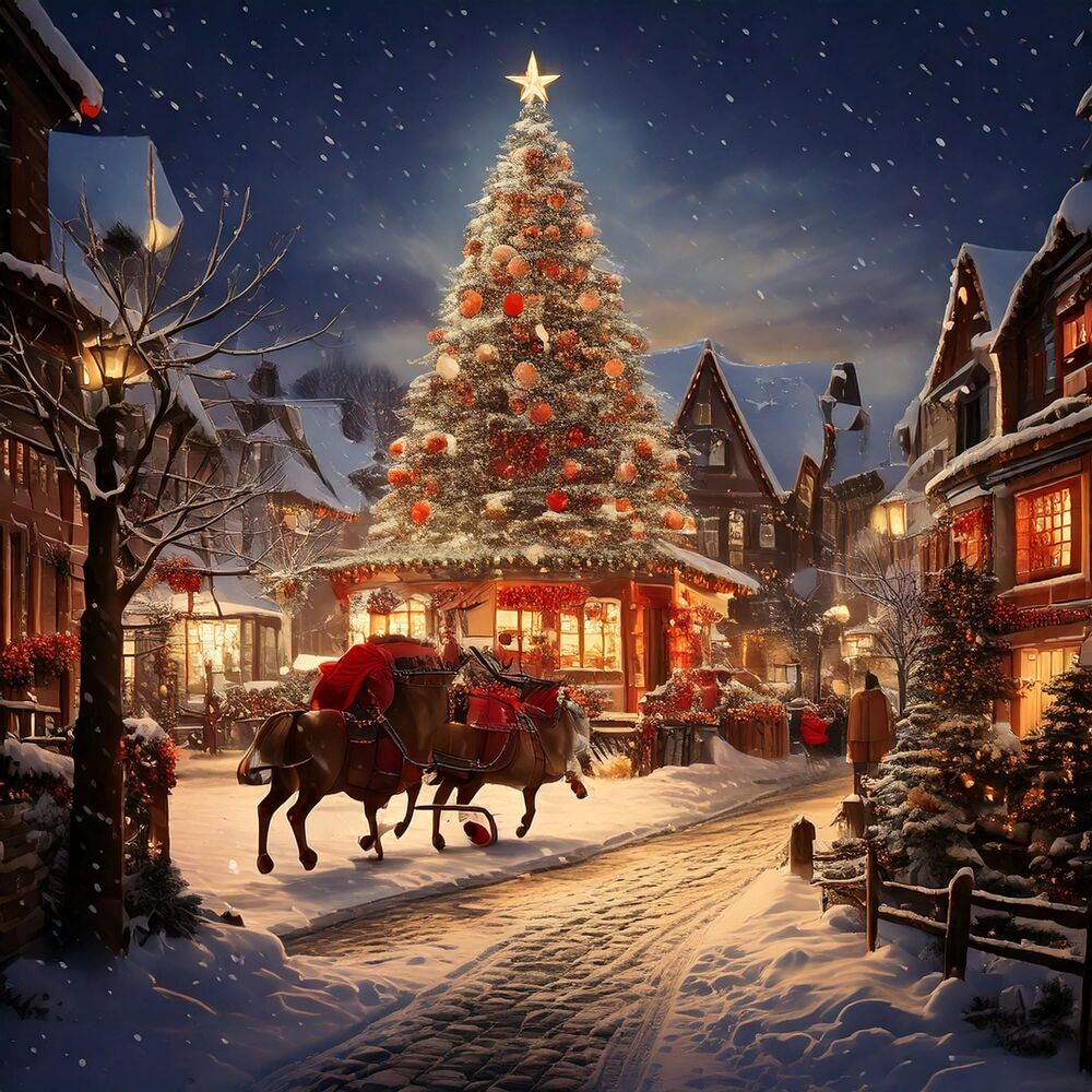 Picture of A Starry Christmas Night