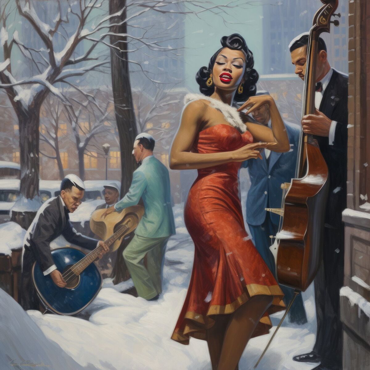 Album cover of Jazzing Up Your Christmas: The Definitive Album