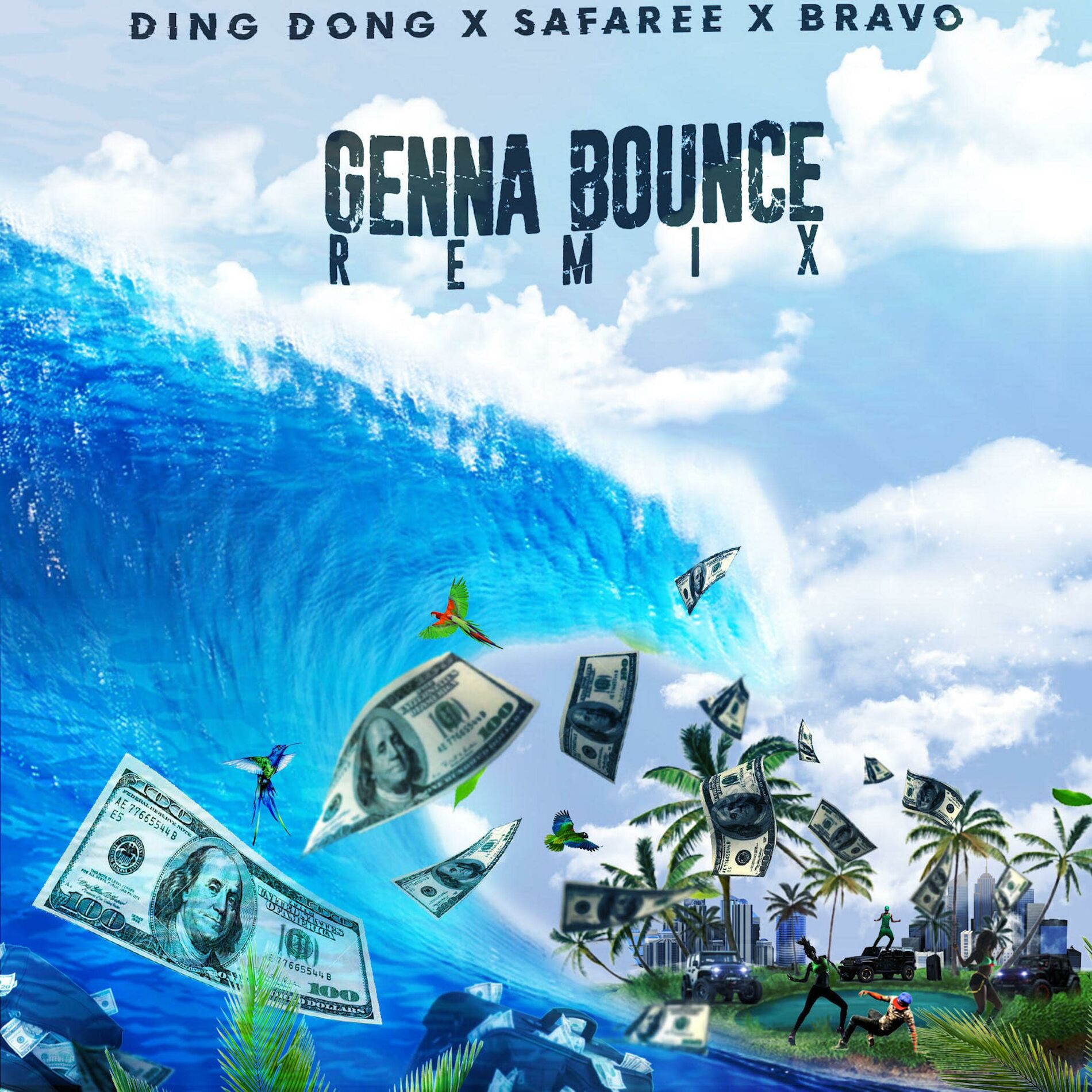 Album cover of Genna Bounce (Remix) [feat. Bravo & Safaree]