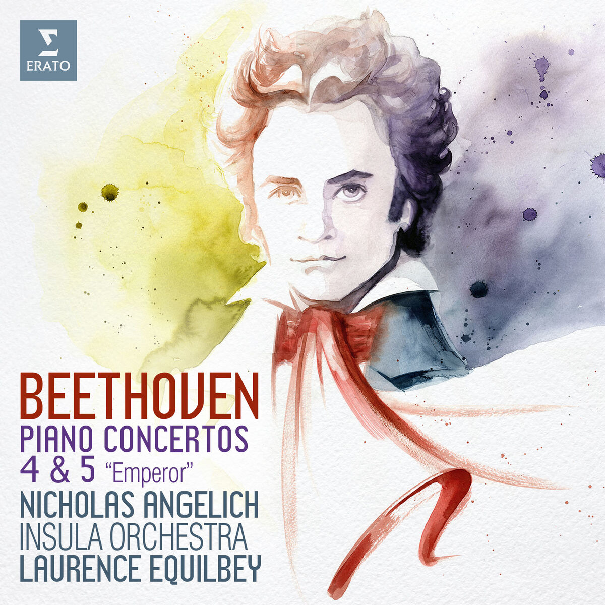 Album cover of Beethoven: Piano Concertos Nos 4 & 5, 
