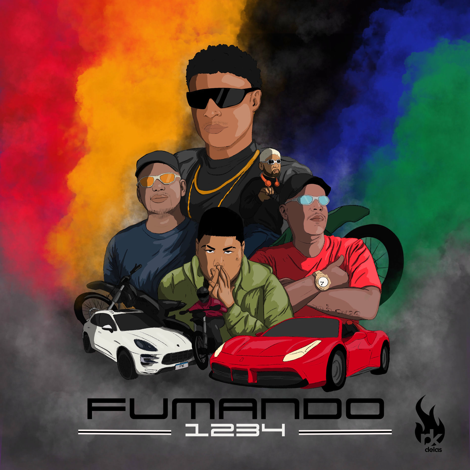 Album cover of Fumando 1234