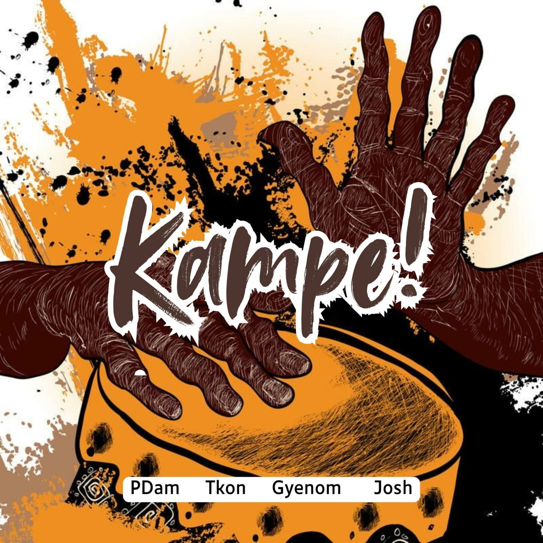 Album cover of Kampe (feat. Tkon, Gyenom & Josh)
