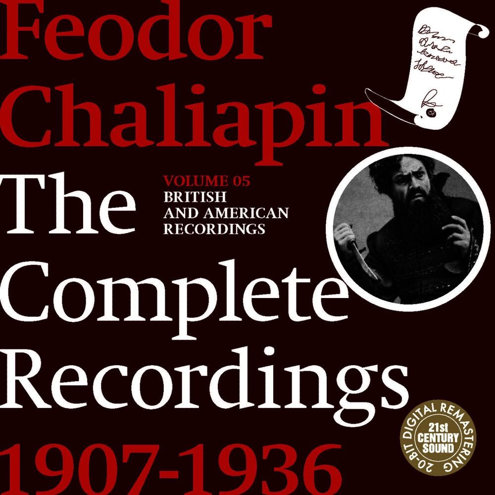 Picture of Chaliapin: the Complete Recordings 1907-1936 Volume 5. British and American Recordings