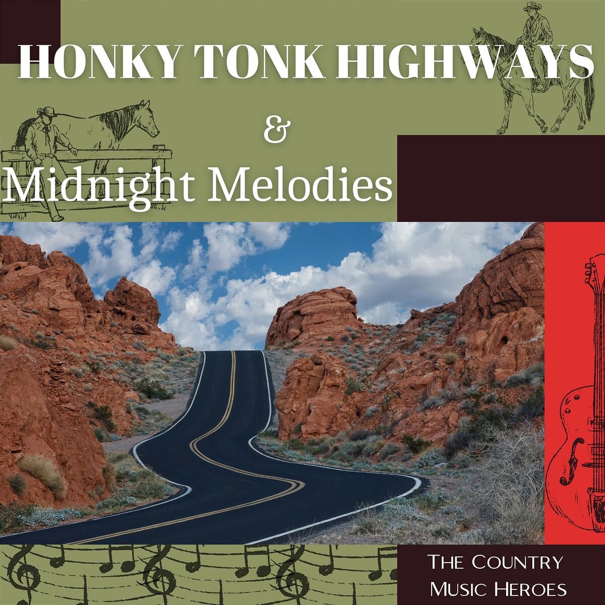 Album cover of Honky Tonk Highways & Midnight Melodies