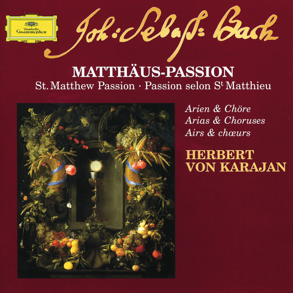 Album cover of Bach: St. Matthew Passion - Arias & Choruses