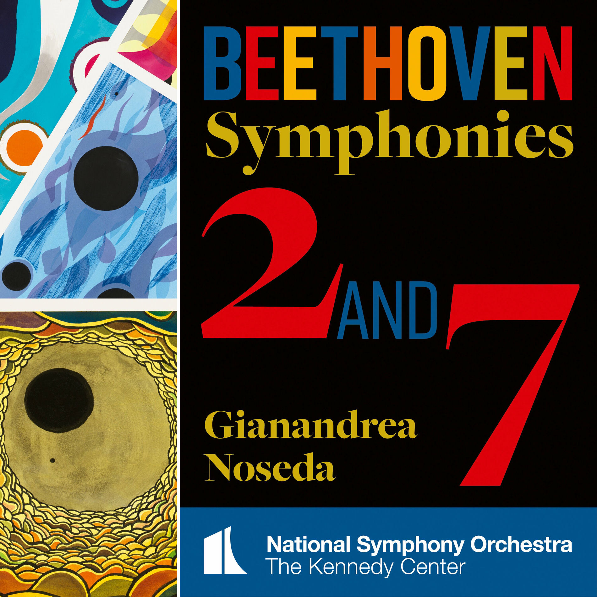 Album cover of Beethoven: Symphonies Nos. 2 & 7