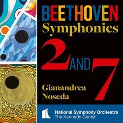 Cover of Beethoven: Symphonies Nos. 2 & 7