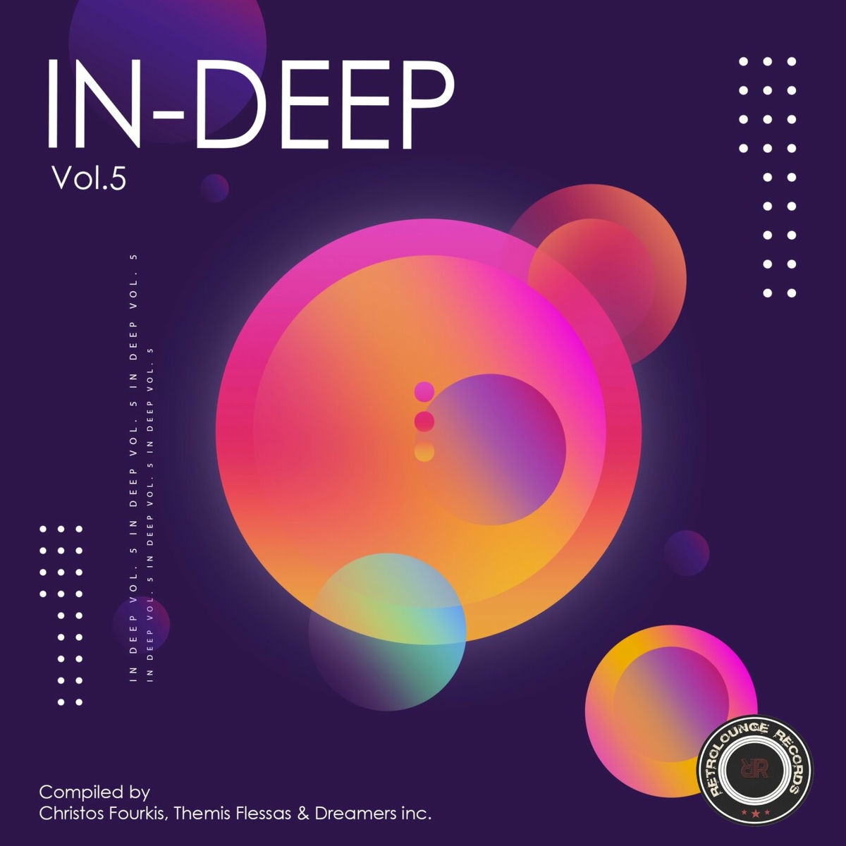 Album cover of iN-DeeP,Vol 5 Compiled by Christos Fourkis, Themis Flessas & Dreamers Inc