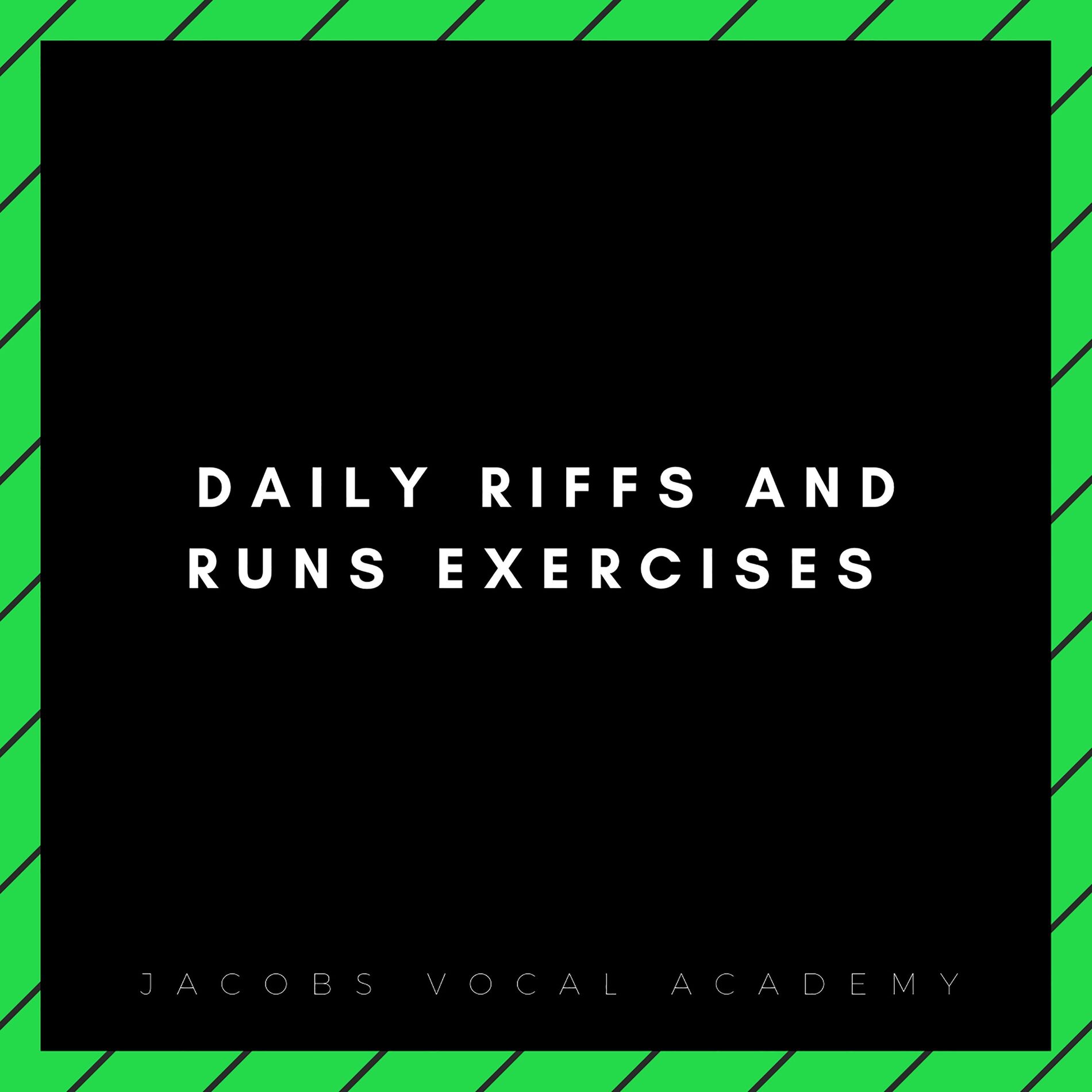 Album cover of Daily Riffs And Runs Exercises