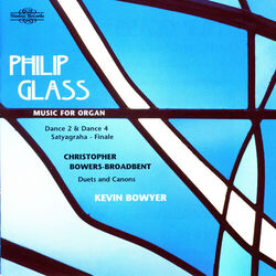 Cover of Glass & Bowers-Broadbent: Music for Organ