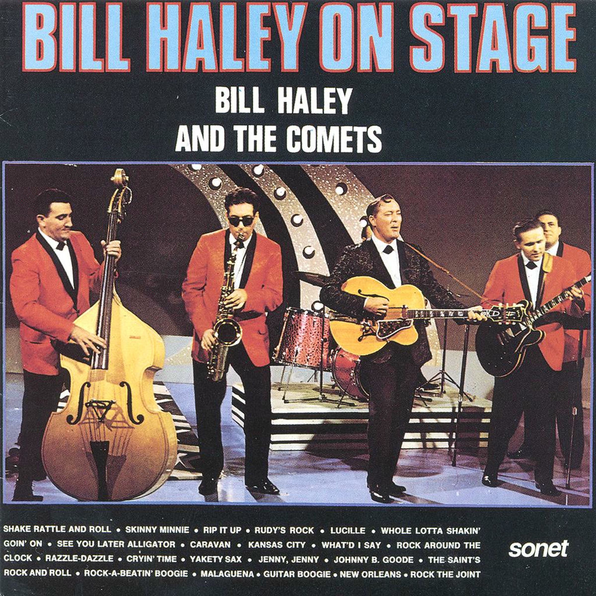 Album cover of Bill Haley On Stage