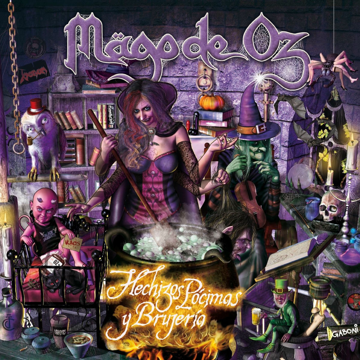 Album cover of Hechizos, pócimas y brujería
