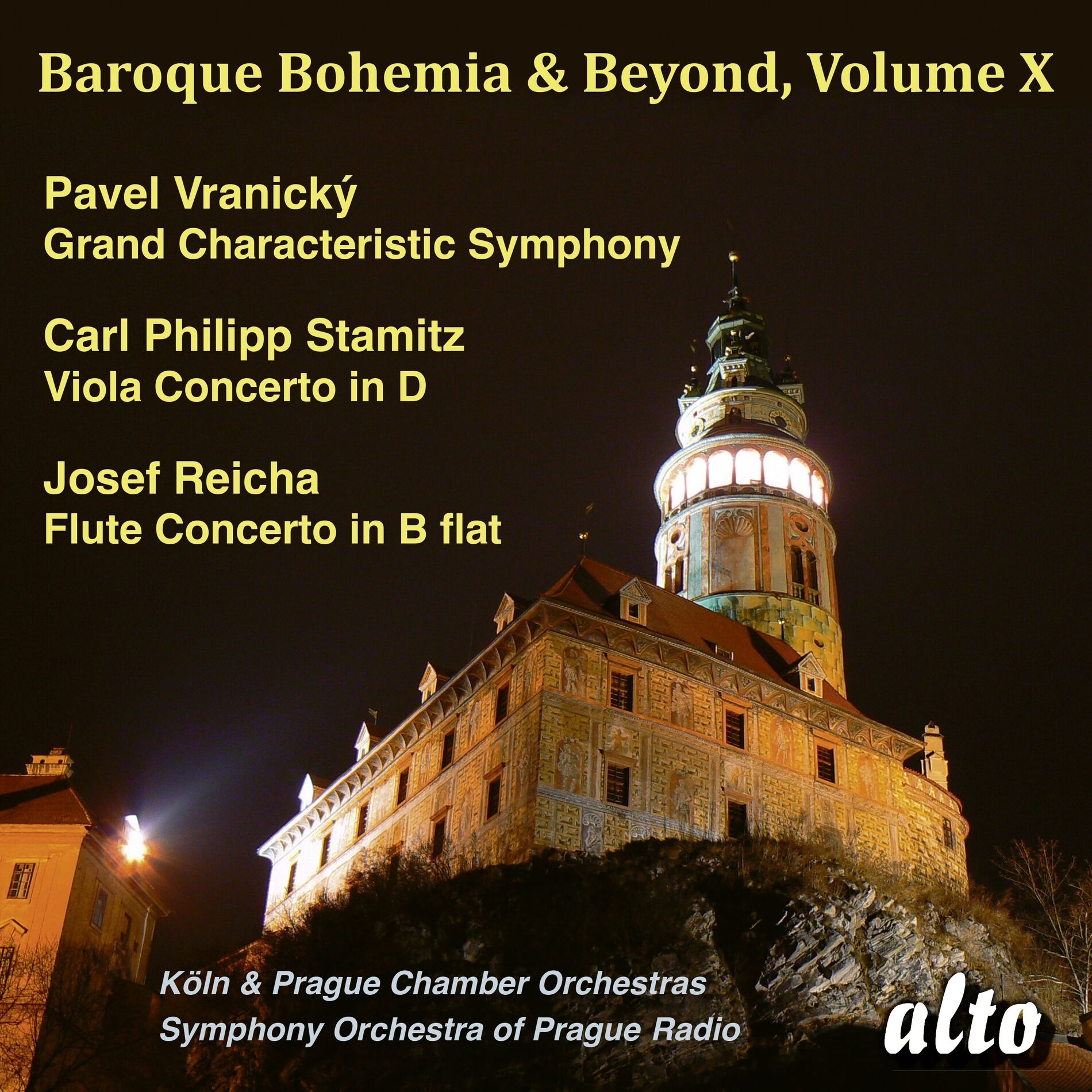 Album cover of Baroque Bohemia & Beyond, Vol. 10