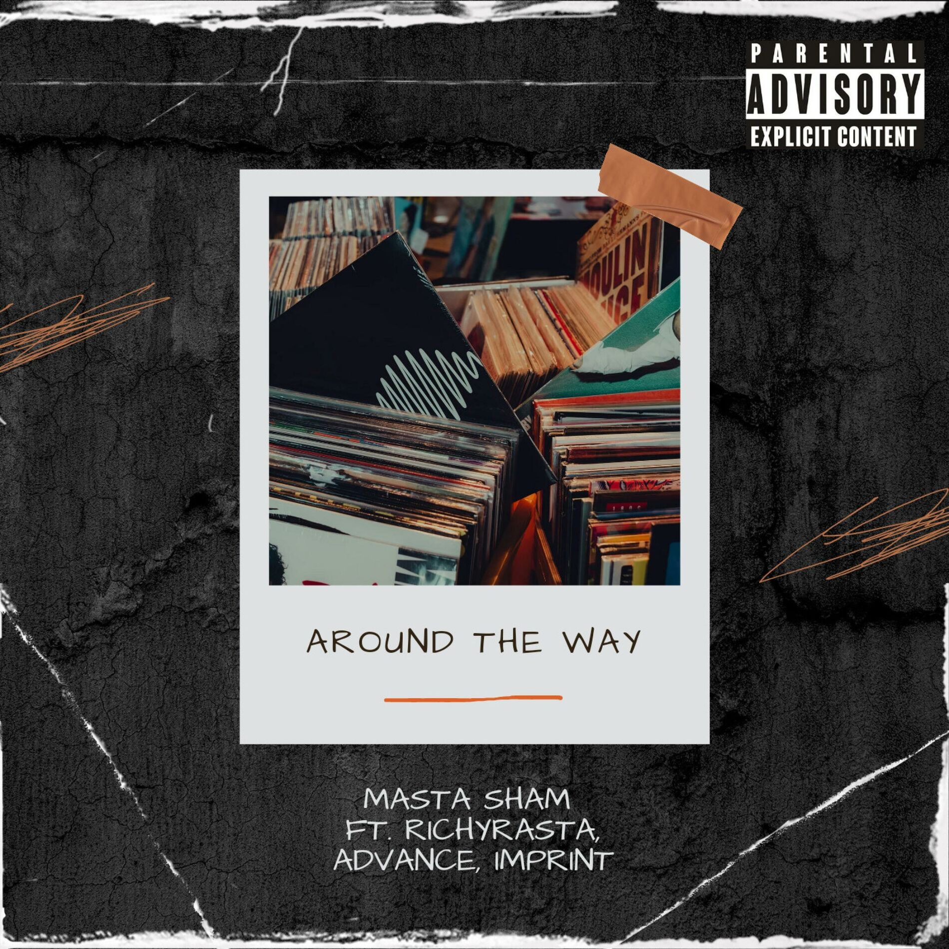 Album cover of Around The Way (feat. MastaSham, AdVance & RichyRasta)