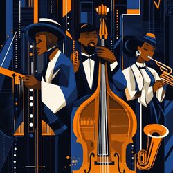 Cover of Jazz om bij in Slaap te Vallen