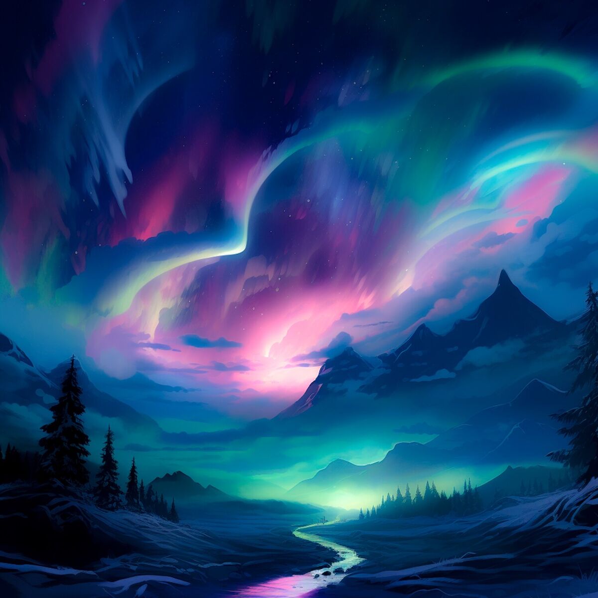 Album cover of northern lights